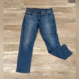 Levi's Men's 511 Medium Blue Straight-Leg Jeans